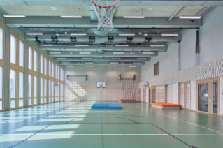 Einfachsporthalle (Bild: Theodor Stalder)